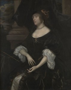 صورة إليزابيث ستيوارت ، ملكة بوهيميا (1596-1662) بواسطة بعد جيرارد فان هونثورست